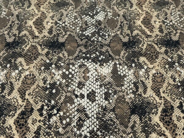 Stoff Baumwolle snake print – Bild 2