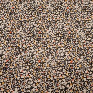 Stoff woven co/ea Dig Flower print