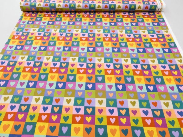 Stoff Baumwolle Popeline Wild at Heart – Bild 2