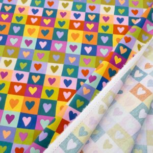 Stoff Baumwolle Popeline Wild at Heart
