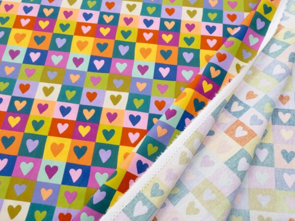 Stoff Baumwolle Popeline Wild at Heart