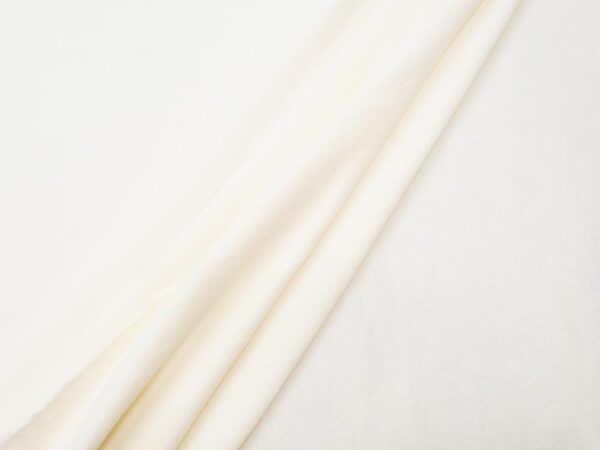Stoff Stretchfrottee Knit towel gebrochenes weiss