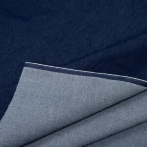 Stoff recycled raw Denim BW-PE-VI-EA  Outer Space Blue