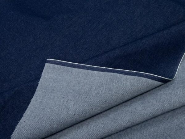 Stoff recycled raw Denim BW-PE-VI-EA  Outer Space Blue