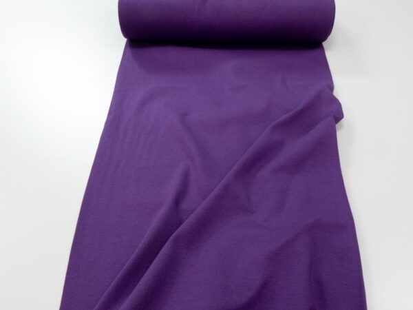 Stoff Bündchen glatt Sunset Purple – Bild 2