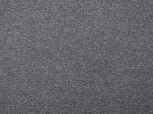 Stoff Bündchen glatt 46 cm meliert Pewter grey