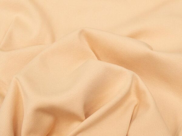Stoff co/ly 2x2 rib collar Almost Apricot – Bild 2