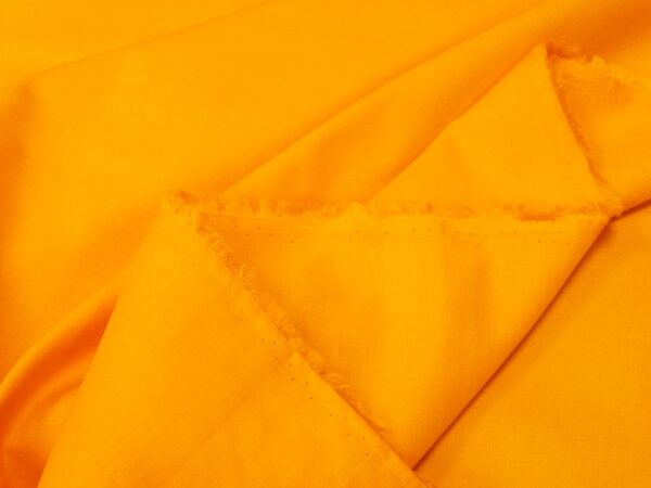 Stoff Woven co batist Persimmon Orange – Bild 2