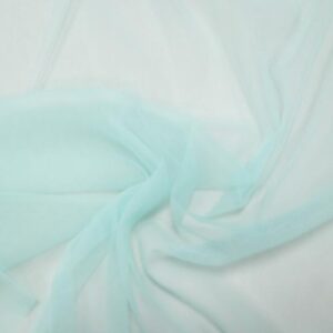 Stoff knit ny Swiss tulle/soft tulle mintgrün