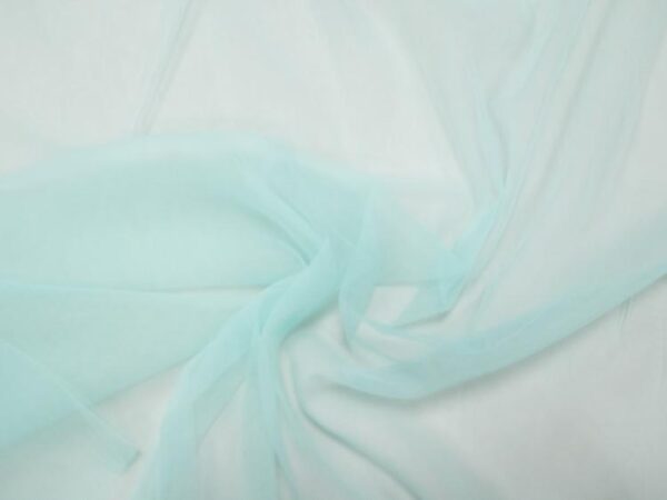 Stoff knit ny Swiss tulle/soft tulle mintgrün