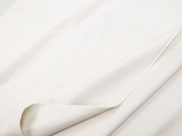 Stoff woven BW Cord 8w washed White Onyx – Bild 2