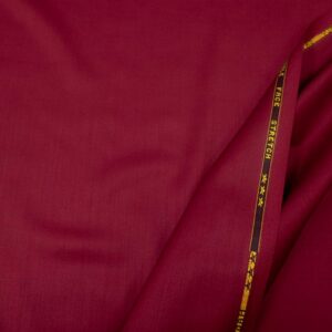 Stoff Wolle Satin  bordeaux