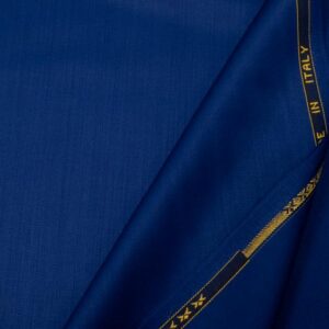 Stoff Tessuto unito/Wolle capriblau