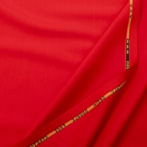 Stoff Tessuto unito/Wolle High Risk Red