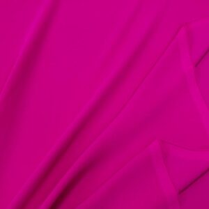 Stoff Reisestoff Krepp Cady fuchsia