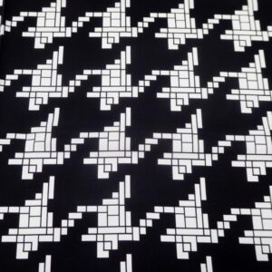 Stoff Satin Stretch Seide Armani schwarz