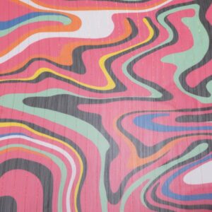 Stoff Voile 60's Lurex