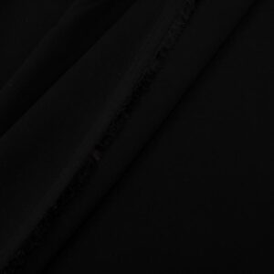 Stoff Cady Hosenstoff easy care schwarz