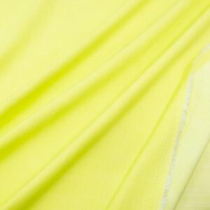 Stoff Denim grob el. Neongelb