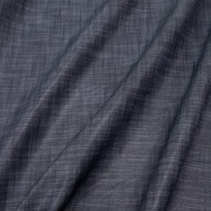 Stoff JEANS BRINATO Foliendruck blaugrau