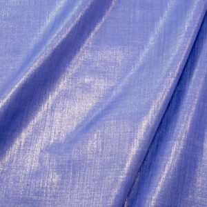 Stoff JEANS BRINATO Foliendruck gold auf lila