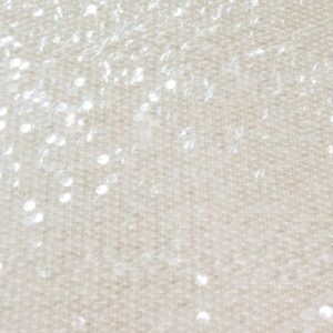 Stoff Pailetten durchsichtig Puderrosaweiss