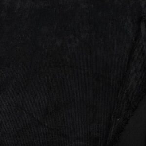 Stoff Cord PE gewaschen schwarz