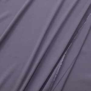 Stoff Moss Crepe fliedergrau