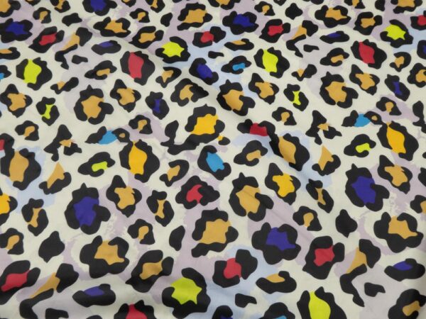 Stoff Poncho water-reppellent Print Leo sand