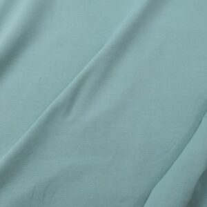 Stoff Baumwoll Jersey uni Dark Dusty Mint