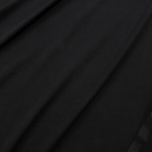 Stoff Baumwoll Jersey uni Black