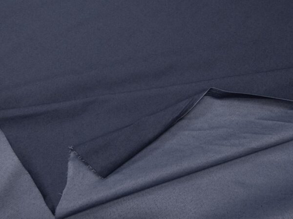 Stoff Baumwolle Polydenim Navy – Bild 2