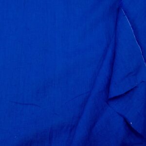 Stoff Leinen uni ink-tintenblau