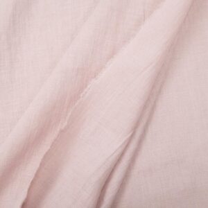 Stoff Leinen uni rose