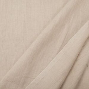 Stoff Leinen uni sand