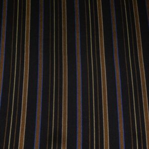 Stoff Futter Streifen schwarz-gold