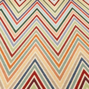 Stoff Gobelin 280 Geometric Zickzack