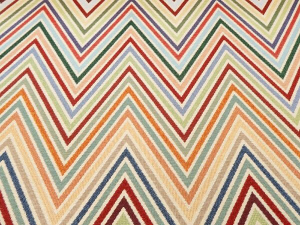 Stoff Gobelin 280 Geometric Zickzack