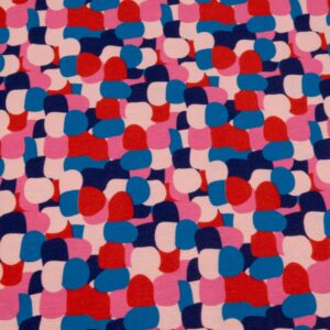 Stoff Jersey Punktewirrwarr