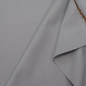 Stoff Twill 210 col. meliert braun/hellgrau