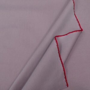 Stoff Twill 210 col. meliert rot/hellgrau