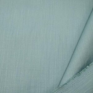 Stoff Savanna eggshell - blaugrün