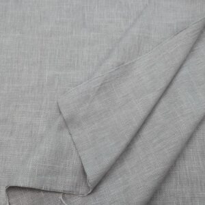 Stoff Deko Amalfi steel hellgrau meliert