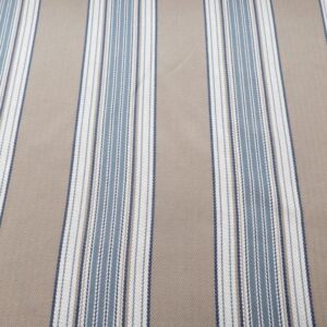 Stoff Deko Marylebone denim/linen Fischgrat