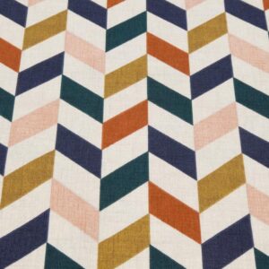 Stoff Phoenix retro Zickzack