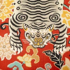 Stoff Deko Tiger Eye blaze