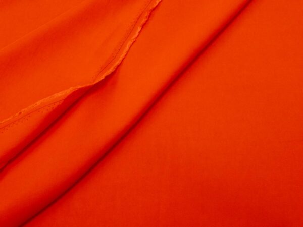 Stoff Lyocell-Viskose orangerot
