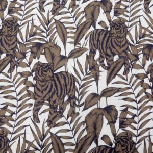 Stoff Baumwolle Tiger oh wow!