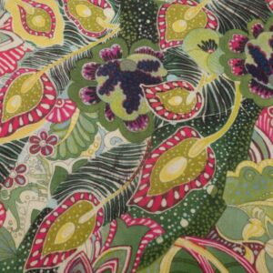 Stoff Li-SE Psycadelic green