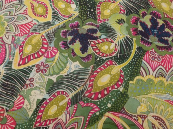 Stoff Li-SE Psycadelic green
